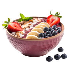 Wall Mural - Acai bowl: Similar to a smoothie bowl, but with acai berries