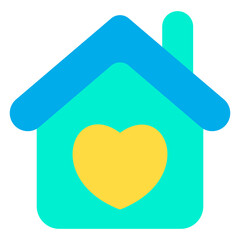 Sticker - Flat Home icon