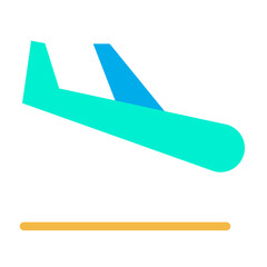 Sticker - Flat Flight Arrival icon