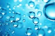 Refreshing air bubbles water. Sea spa oxygen. Generate Ai