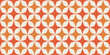 Retro Mod Wallpaper in Bright Citrus Colors | 1960s Starburst Design | Repeating Geometric Pattern from the 60s | Vintage Mid Century Modern Design in Orange and Red