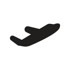 Canvas Print - air plane logo icon