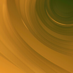 Poster - Bright and colorful composition with a predominance of rich yellow color. 3d rendering digital illustration