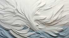 Feathers On A Fabric