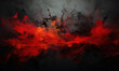 red fire background