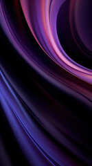Poster - Abstract background with dark purple soft waves