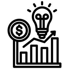 Poster - Business Idea Outline Icon
