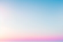 A Stunning Pink And Light Blue Gradient Background That Fades Into A Soft White, Reminiscent Of A Dreamy Sunset Over The Ocean.