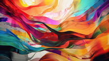 Beautiful Colorful Abstract Graphic | AI Generate
