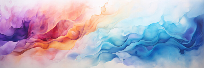 Poster - Abstract colorful Graphic motion on background, creative waves of gradient color smoke and liquid