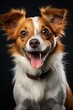 © fahmy - Energetic Jack Russell Terrier sitting and ready to play, Generative AI