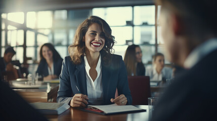 Canvas Print - Lawyers Client