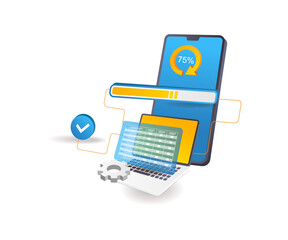 Aufkleber - Smartphone application upgrade analysis checklist