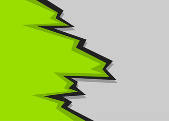 Poster - Abstract background with gradient jagged edge pattern and with some copy space area