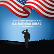 National Guard Birthday. United States National Guard Birthday. 