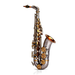 saxophone isolated on transparent or white background