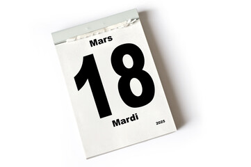 Wall Mural - 18. Mars 2025