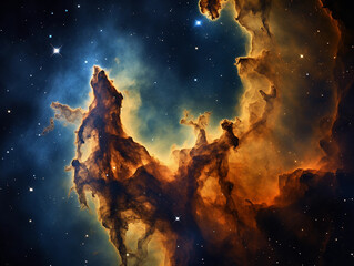 Wall Mural - eagle nebula, known for its 
