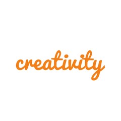 Sticker - ''Creativity'' Word Illustration