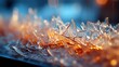 Frosty winter window Frost-covered windowpane Close-up, Background Image,Desktop Wallpaper Backgrounds, HD