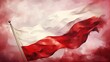 Flag of Poland illustration