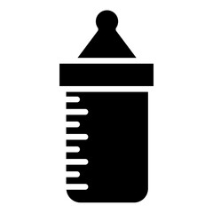 Sticker - Solid Milk bottle icon