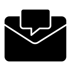 Sticker - Solid Package Box Mail icon