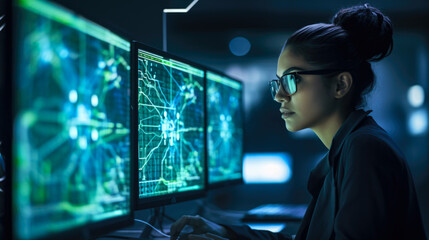 AI research in progress, merging minds with machines: