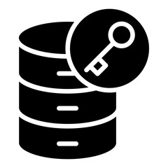 Sticker - Solid Database Key icon