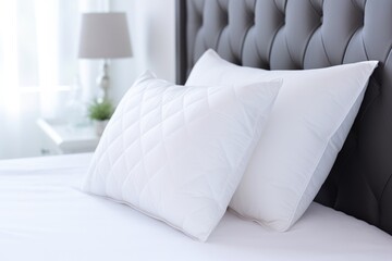 Wall Mural - anti-allergenic pillow in a clean, bright room