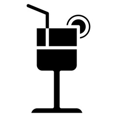 Sticker - Solid Juice Glass icon