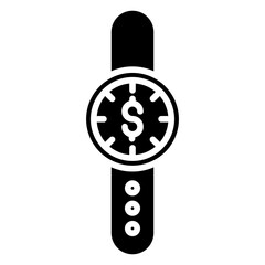 Poster - Solid Dollar Wristwatch icon