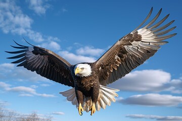 Poster - an eagle flying in the sky