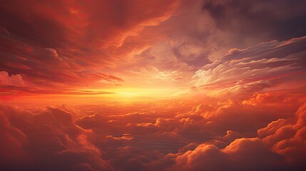 pink and orange sky