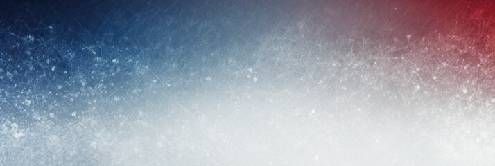 Aufkleber - Panoramic Christmas snow white blue gradient background 