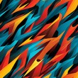 © stasknop - colorful geometric texture seamless
