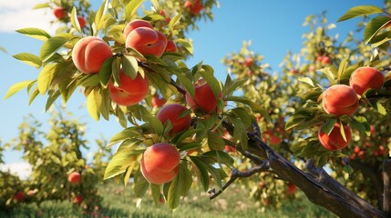 apples on tree