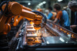© Margo_Alexa - welding machine, Robotic assembly line at a car factory.
