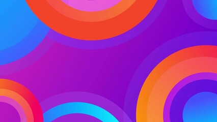 Wall Mural - Abstract colorful shape background. Neon Colors and Liquid gradients . Colorful vibrant gradients 3d animation seamless loop in 4K. Abstract colorful wave backdrop seamless loop.	
