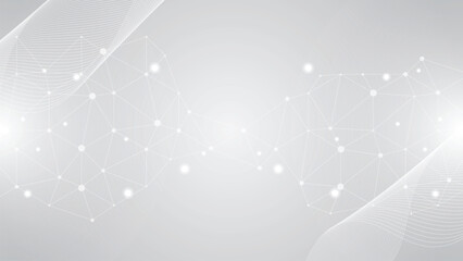 Fototapete - Abstract Technology Background 