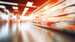© red_orange_stock - Blurry background with supermarket