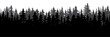 silhouette of tree forest background