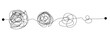 © Sunil - Complex to simple problem solving concept. vector tangle line simplifying the process