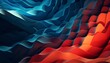 Abstract wavy background with like a mosaic, abstract background