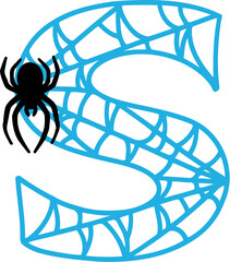 Cob Web Letter S
