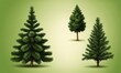 © Kevin - Spruce branch. Green fir. Realistic Christmas tree llustration for Xmas cards, New year party posters isolated Transparent png background. Generative ai, Generative AI