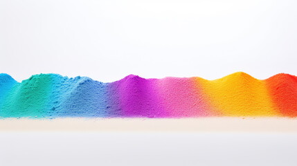 Wall Mural - rainbow color sand background