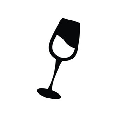 Sticker - wine logo icon