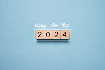 Wall Mural - download technology bar to countdown of 2024 year , preparation happy new year and merry christmas c