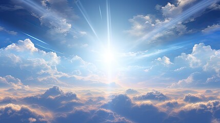 Poster - heaven Sky background heaven Sky